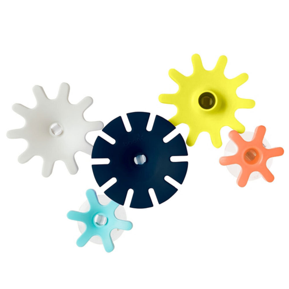 2x Boon Cogs Water Gears/Jellies Suction Cup Bath Toy