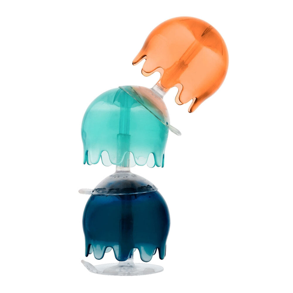 Boon Jellies Suction Cup Bath Toy - Navy/Coral