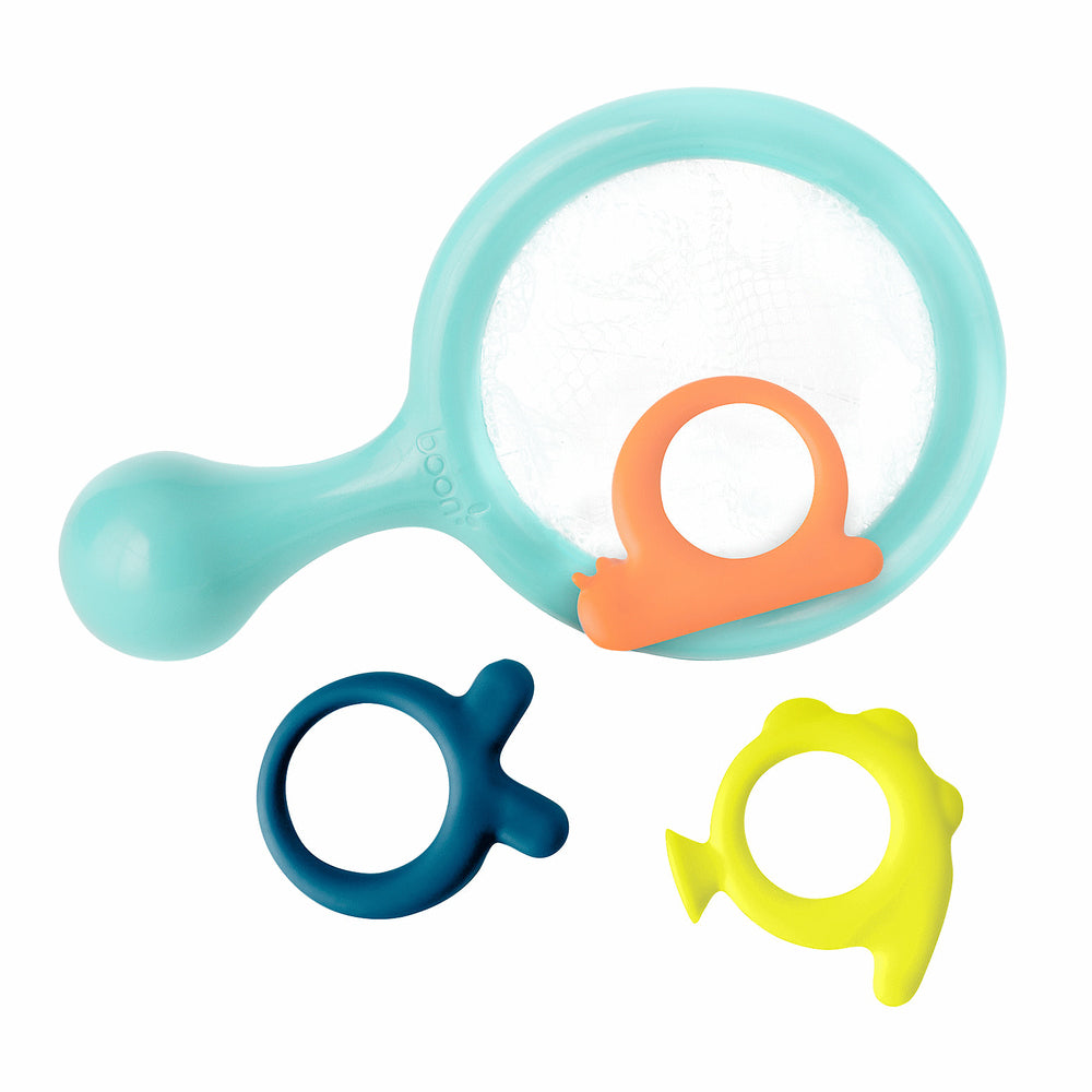 4pc Boon Water Bugs Bath Toy w/Fishing Net 10m+