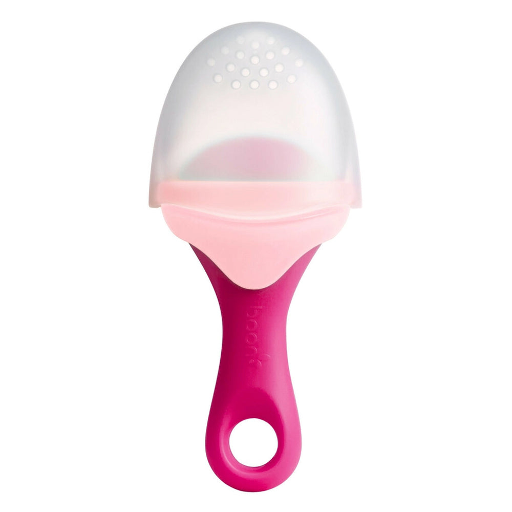 Boon Pulp Silicone Feeder Pink Blush 6m+