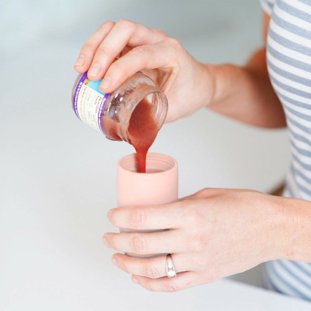 Boon Squirt Baby Food Dispensing Spoon Blush 4m+