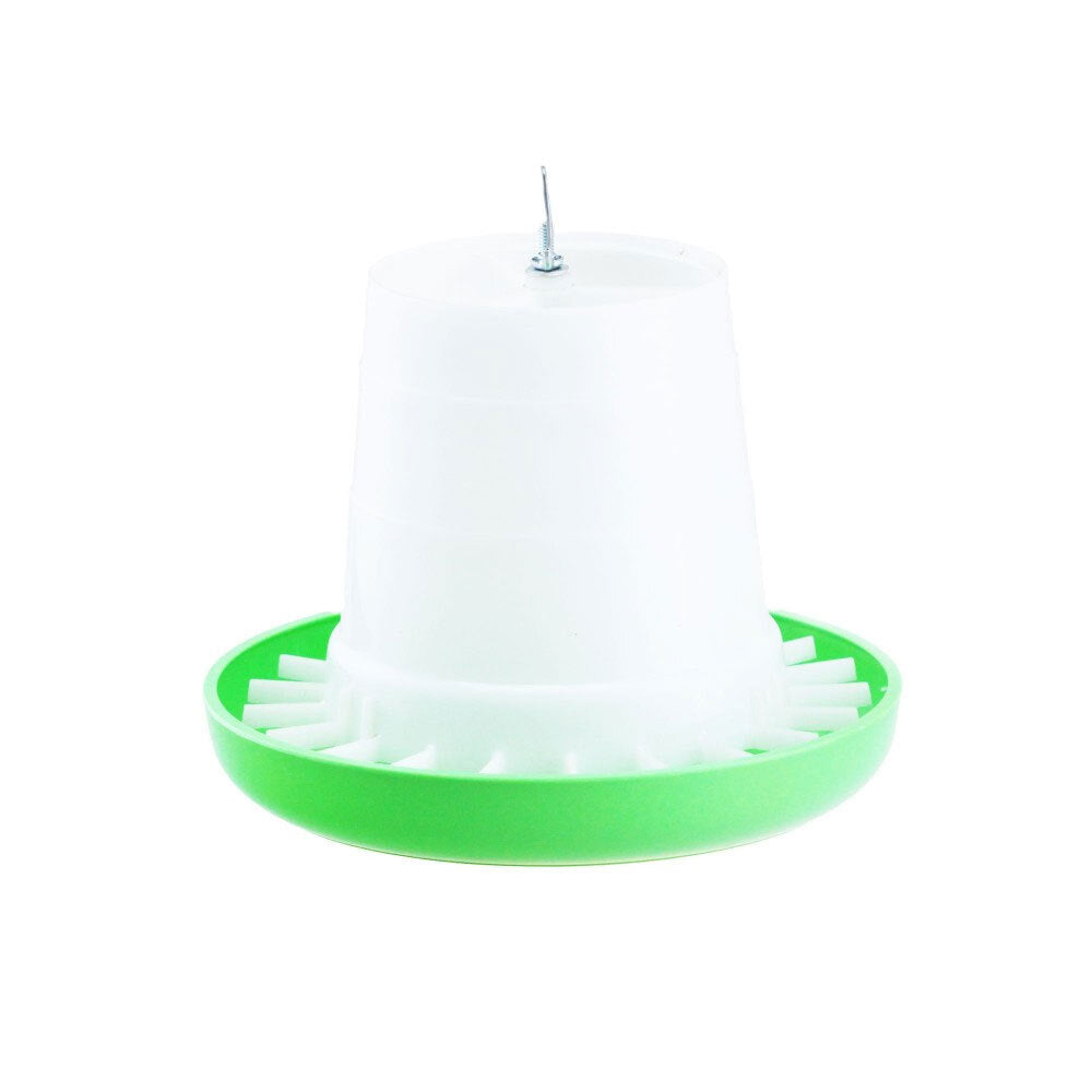 Show Master Green & White Poultry/Bird Suspension Feeder 124A 5KG