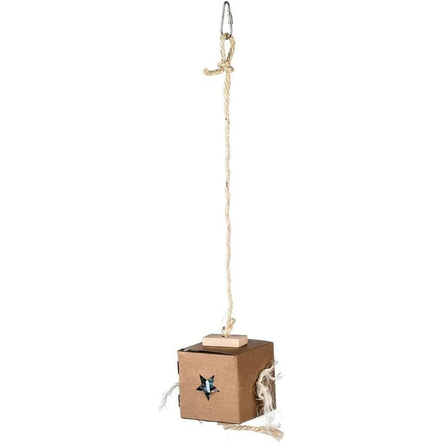 3x Nature Island Hanging Shred & Find Foraging Pet Bird Cage Toy