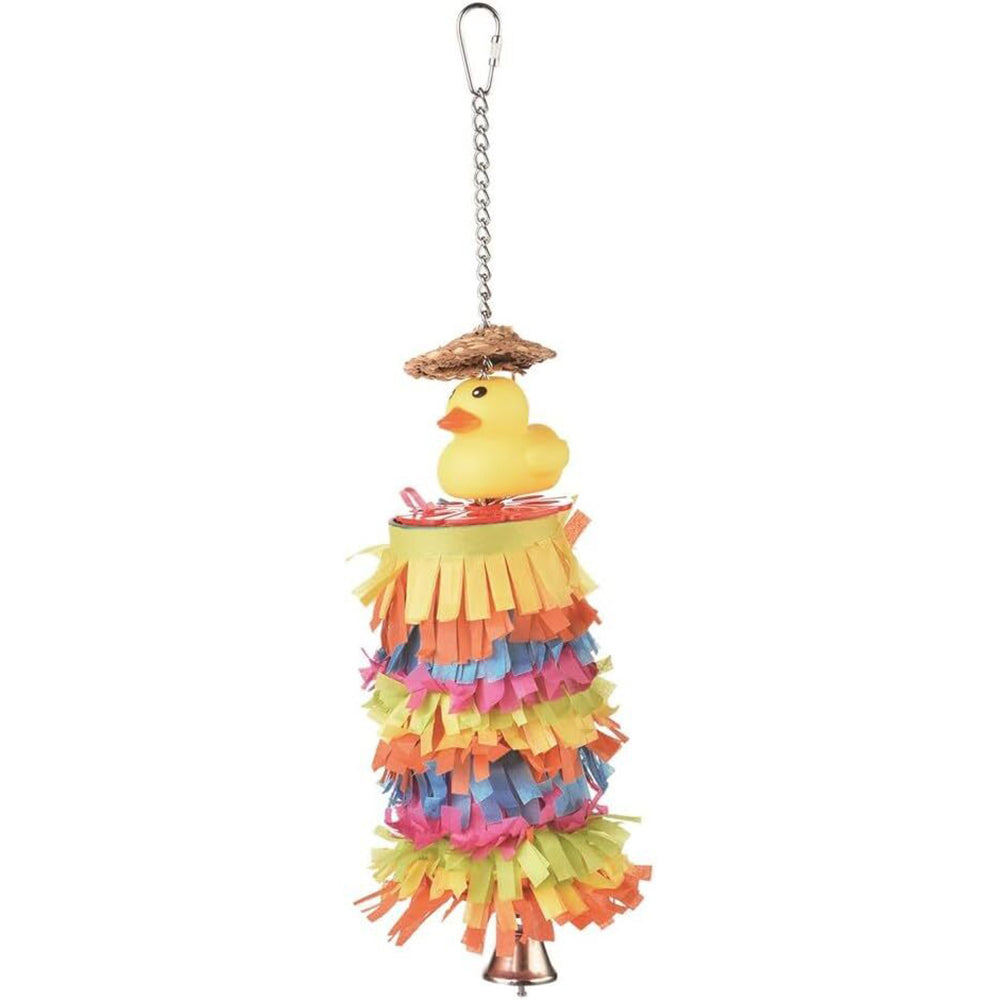 2x Nature Island Hanging Pinata Garland Bird Pet Cage Interactive Toy Large