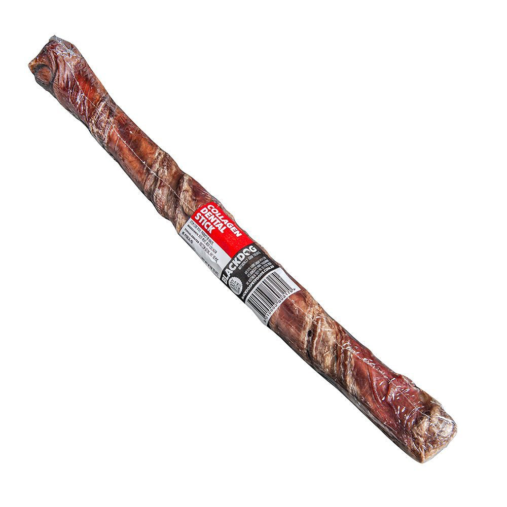 3PK Blackdog Beef Collagen Dental Stick 28cm Dog/Pet Treat