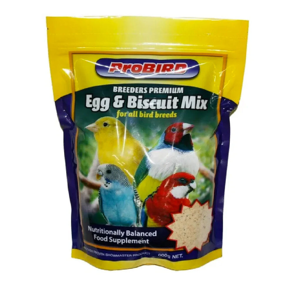 2PK ProBird Breeders Premium Egg & Biscuit Mix Meal Supplement 600G