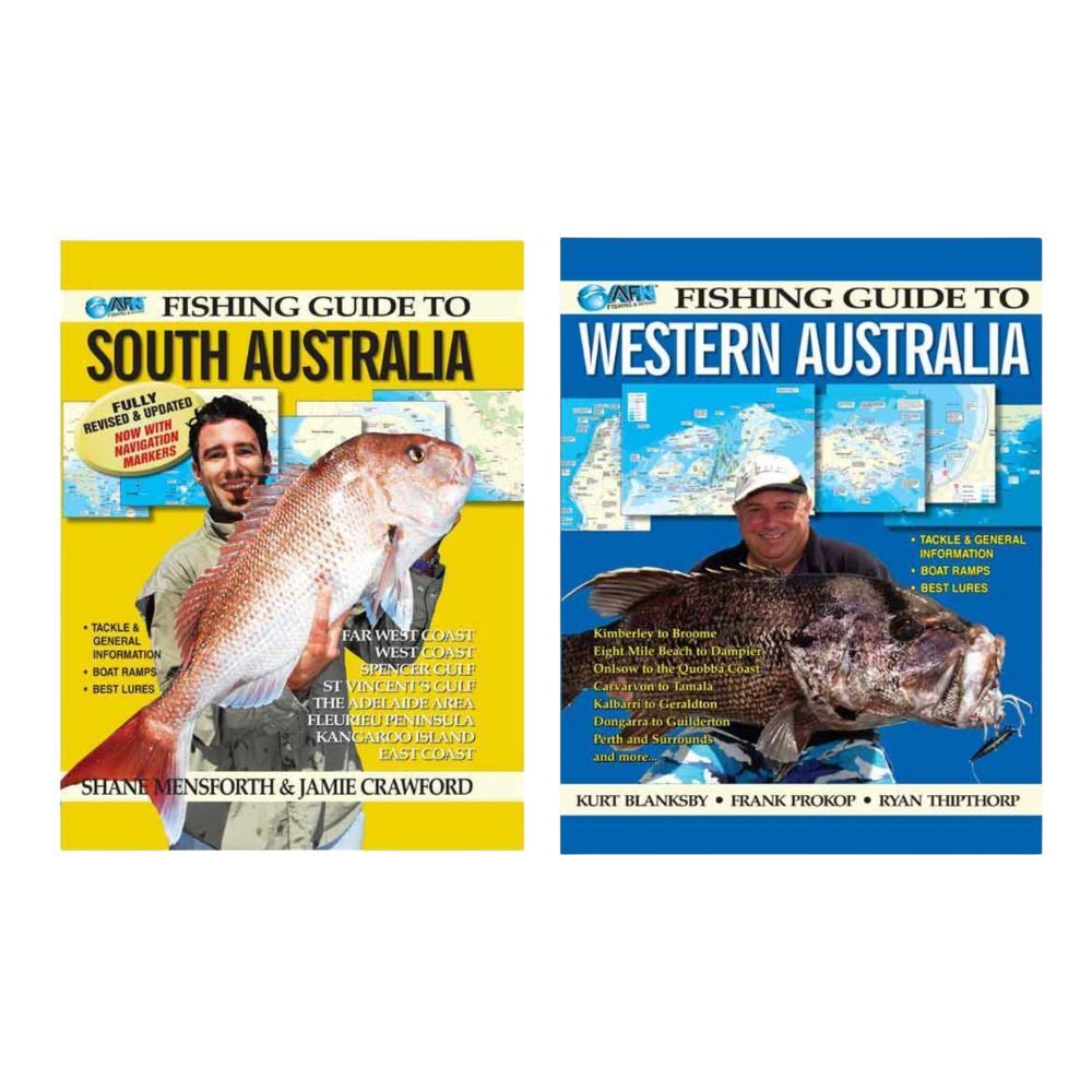 2pc AFN Fishing Guide to South/Western Australia Combo Set