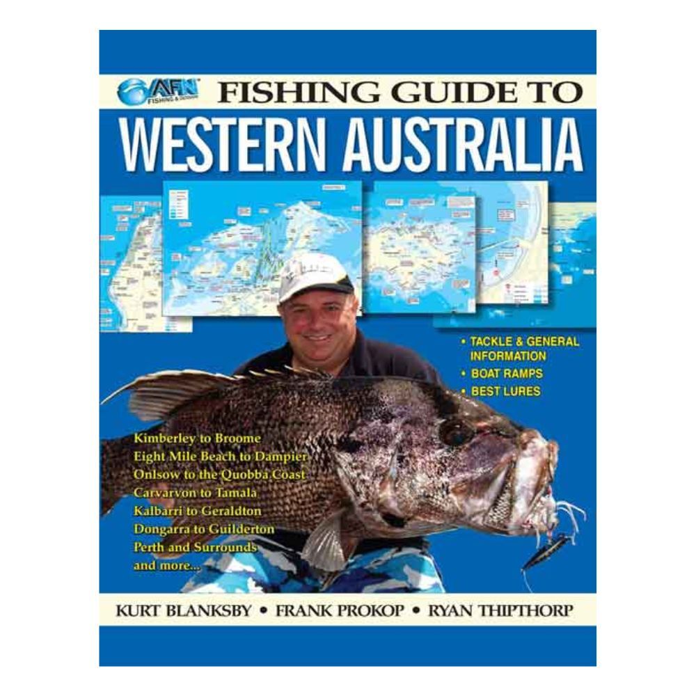 AFN Fishing Guide to Western Australia 146-Pages 28x22cm