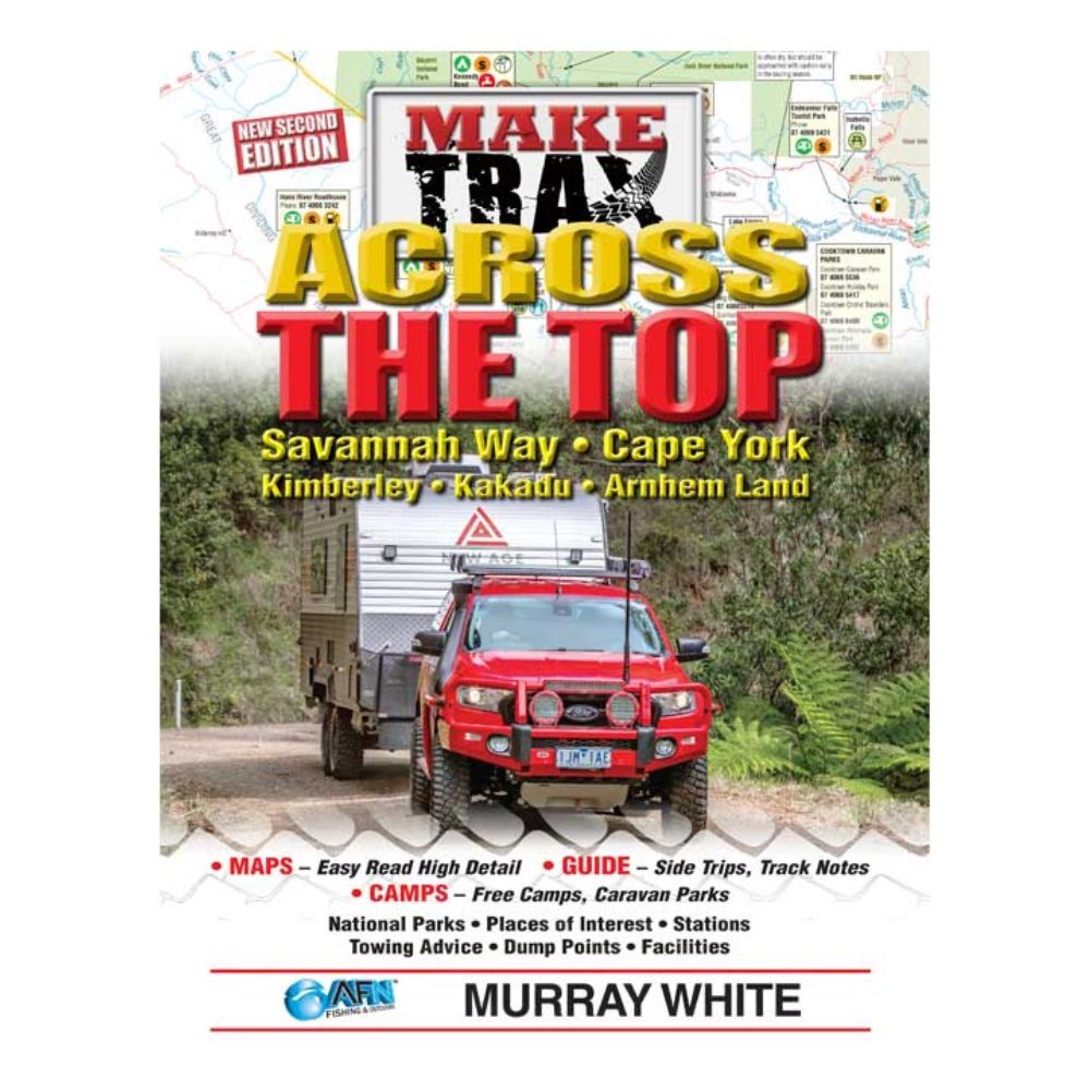 Make Trax Across The Top 2 Off-road Travel Guide 180-Pages 30x23cm