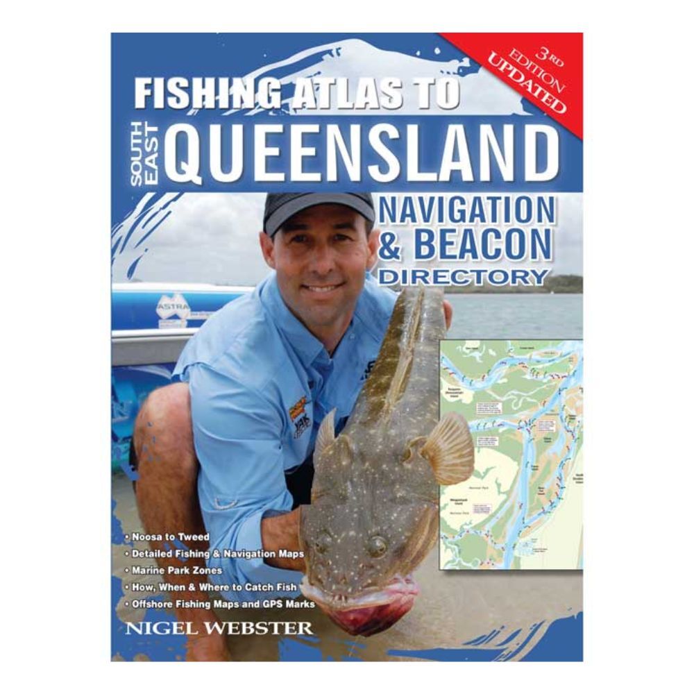 AFN Fishing Atlas to South East Queensland Fishing Atlas 30x23cm