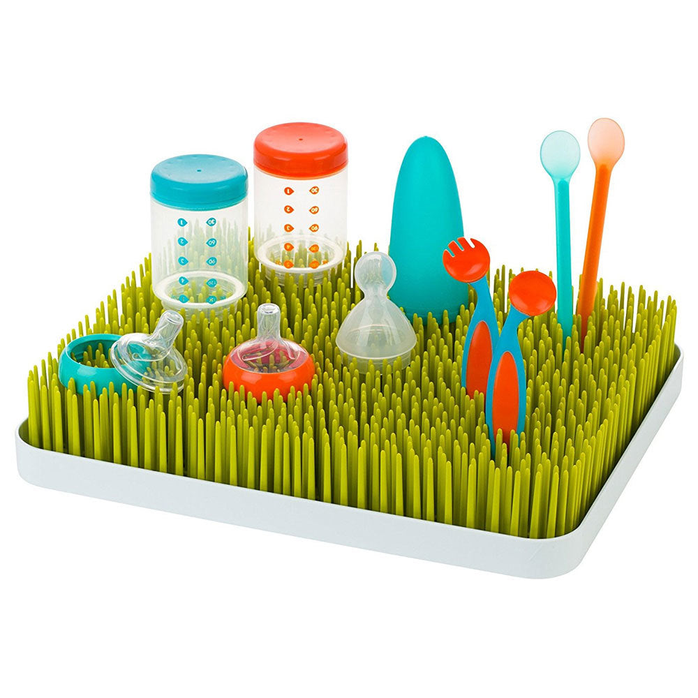 Boon Lawn Countertop Drying Rack - Green/White