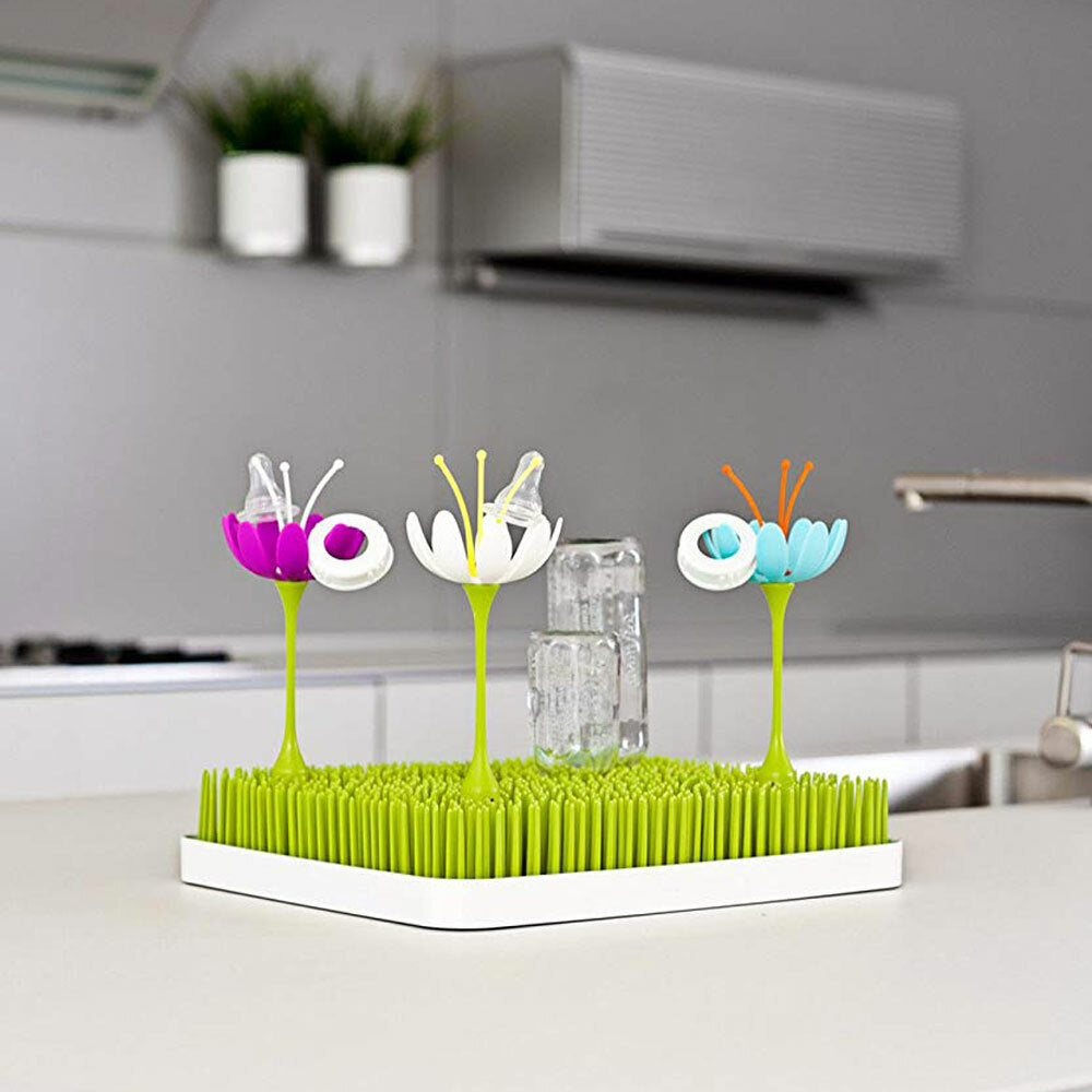 Boon Stem Drying Rack Accessory Blue/Orange