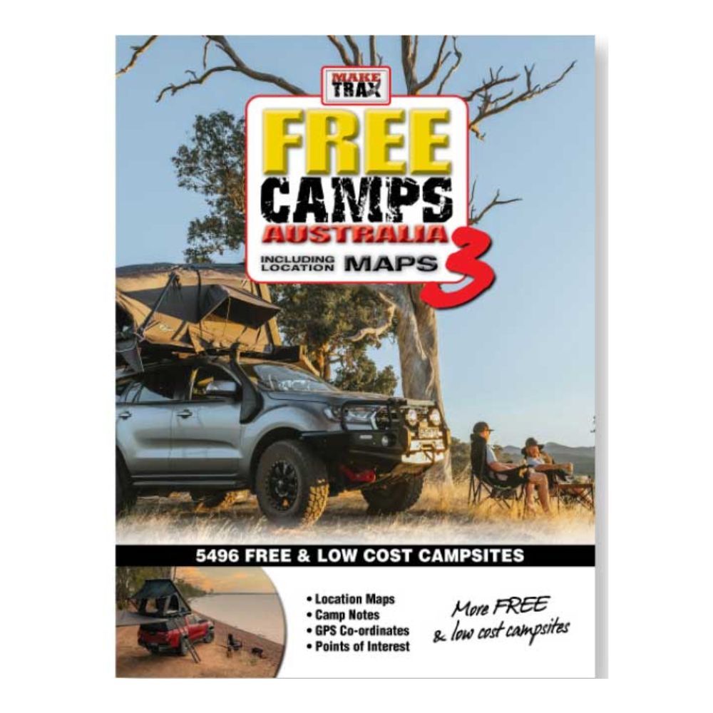 Make Trax Free Camps 3 Australia w/ Locations Flexi 30x23.5cm