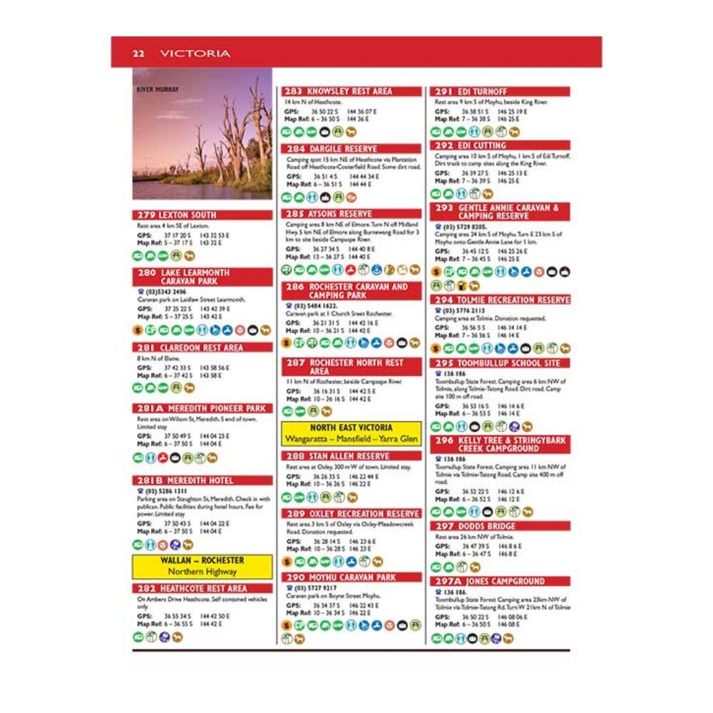 Make Trax Free Camps 3 Australia w/ Locations Flexi 30x23.5cm