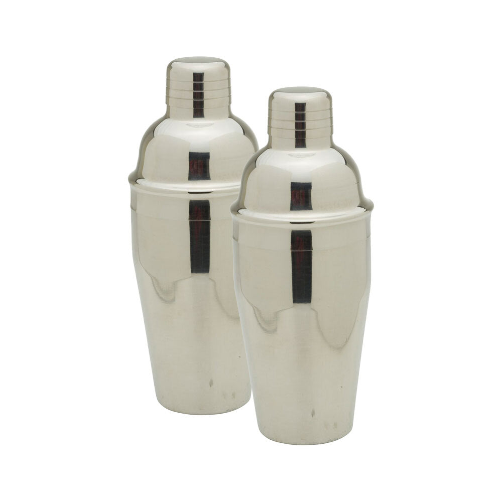2PK Barpro Stainless Steel Bar/Cocktail Shaker 550ml