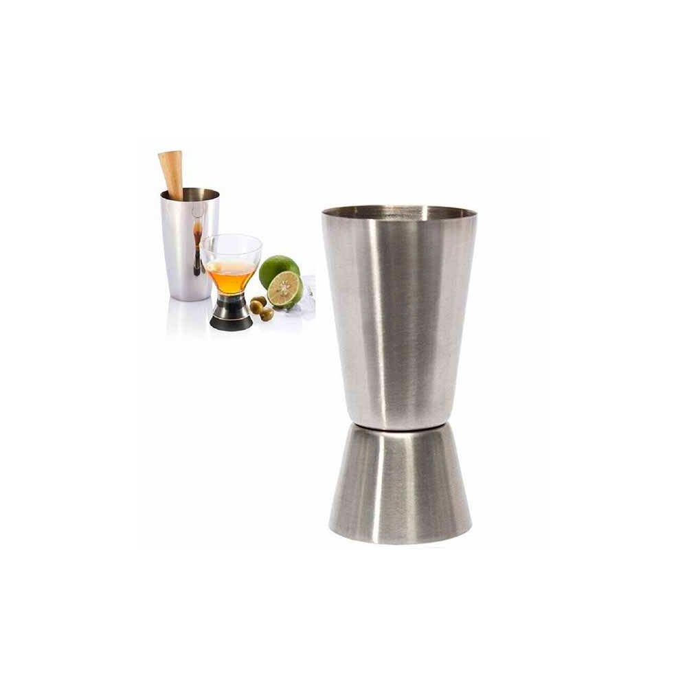 3PK Barpro Stainless Steel Double Measure Jigger 15/30ml