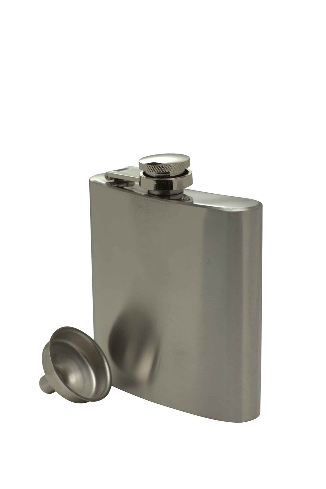2PK Barpro 177ml Winex Hip Flask and Funnel Set Silver