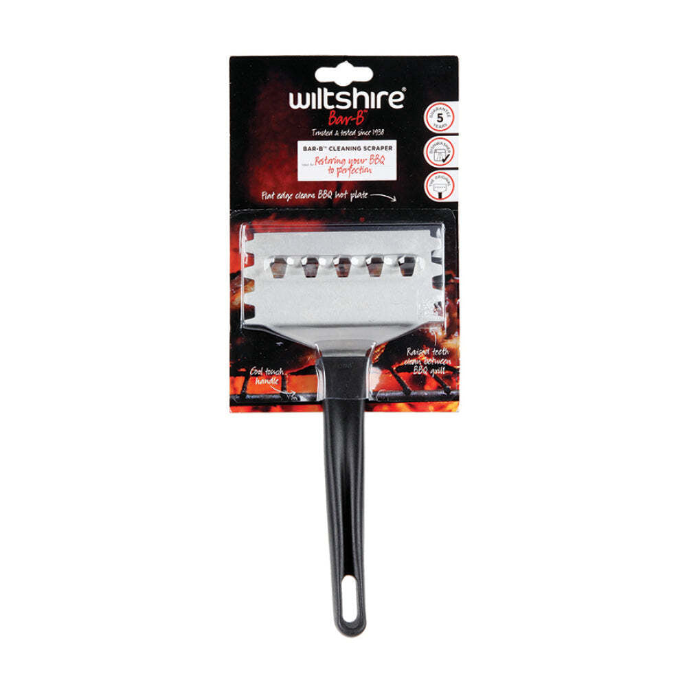 2PK Wiltshire Bar-B Bristle-Free Barbeque Cleaning Scraper