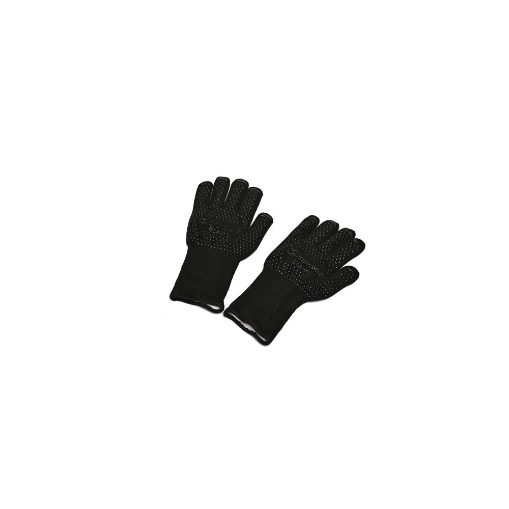 Brunswick Bakers Heat Resistant Baking/BBQ Gloves LRG - Black