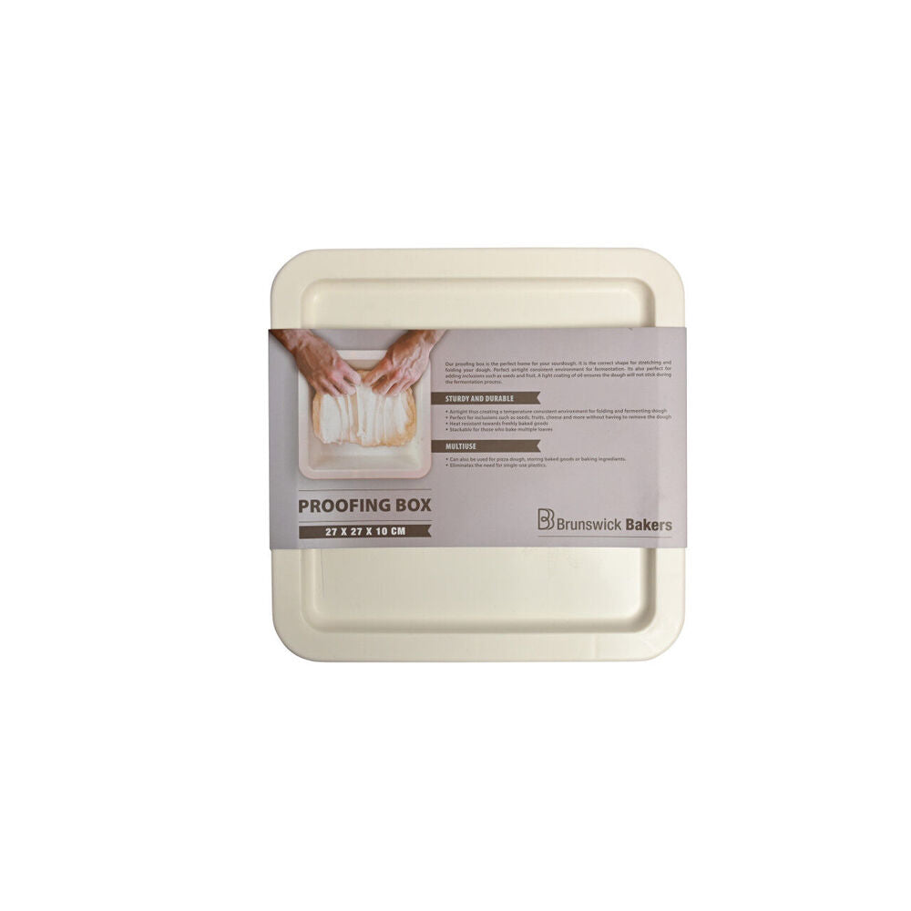 Brunswick Bakers Sourdough Proofing Box 31.5x31.5cm - White