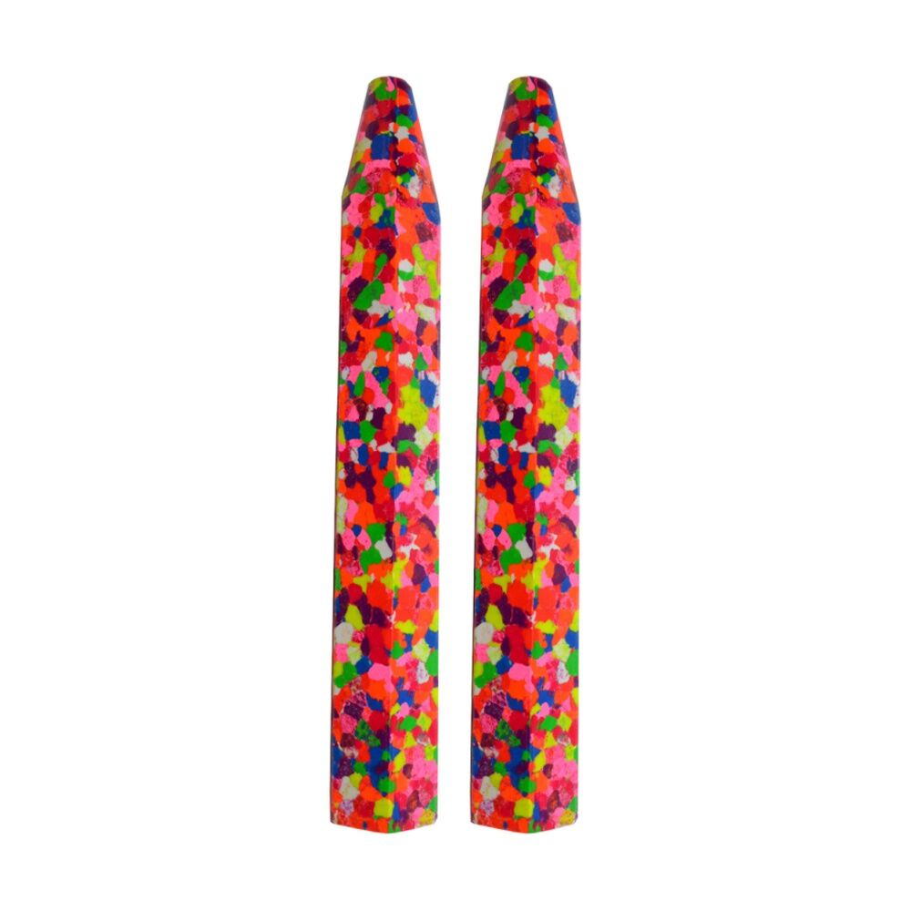 2PK Buddy And Barney Wacky Giant Jumbo Neon Crayon Childrens Drawing 3Y+