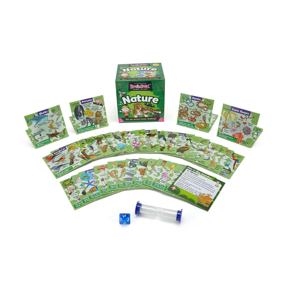 Brainbox Nature Animal Memory Brain Card Game Kids 8y+