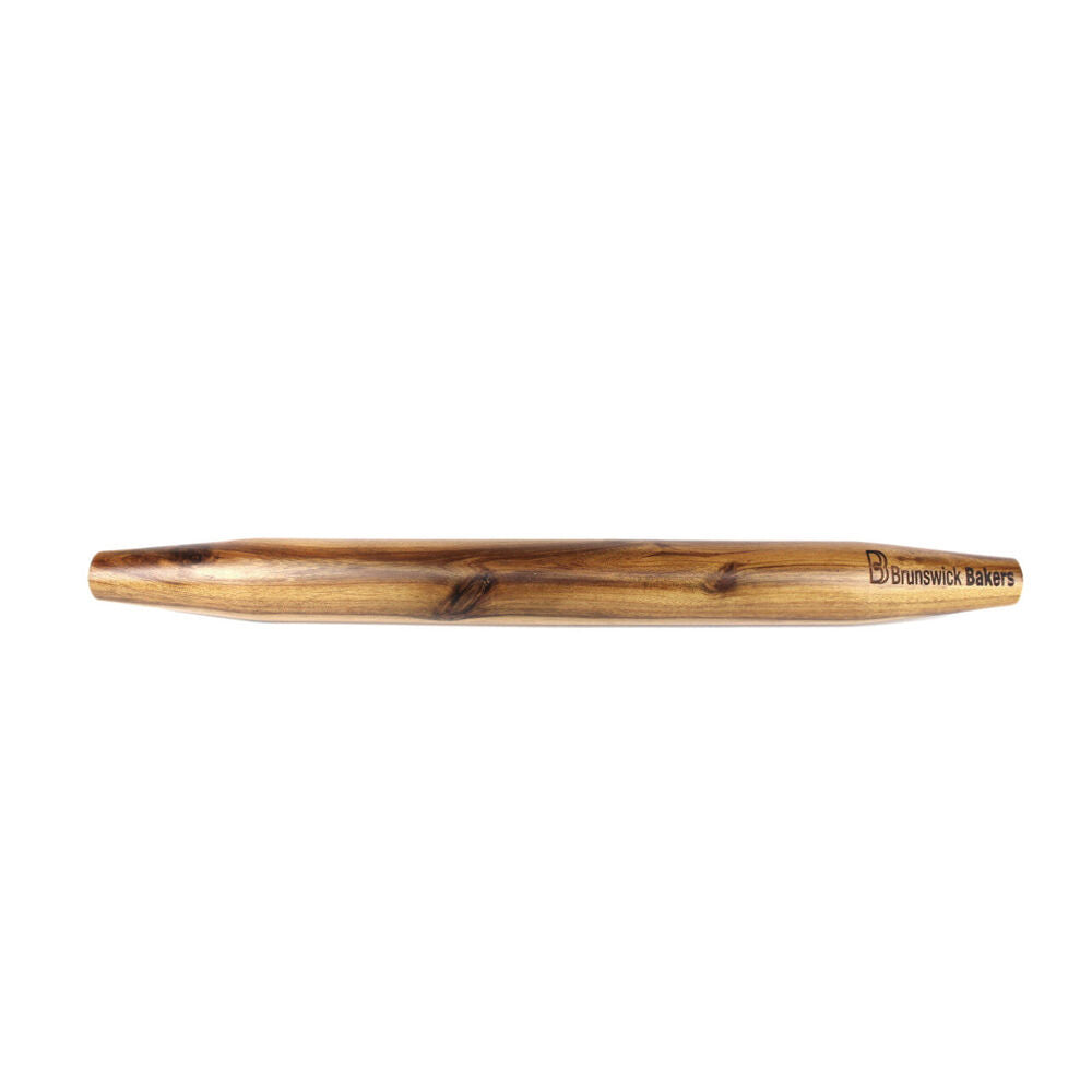 Brunswick Bakers Acacia Rolling Pin Pastry Baking Roller 55x5cm