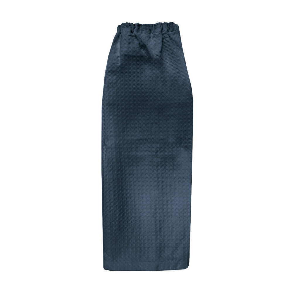 Bambury Matrix Microfibre Adjustable Body Wrap Towel/Bathrobe 142x76cm Denim