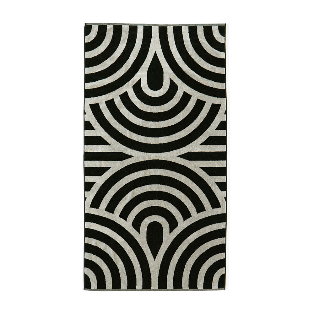 Bambury Jacquard Cotton Beach Towel 90x170cm - Culdesac