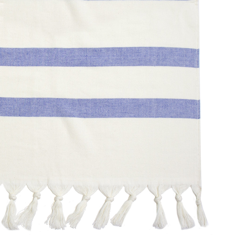 Bambury Ultra soft Durable Sophia Beach Towel Azure 90 x 170cm Cotton Woven