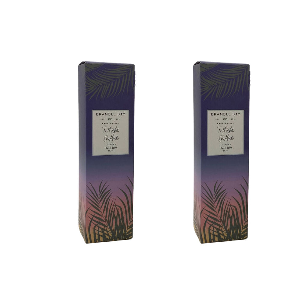 2PK Bramble Bay Twilight Sunset Hand Cream Pink Peony & Night Jasmine 120ml