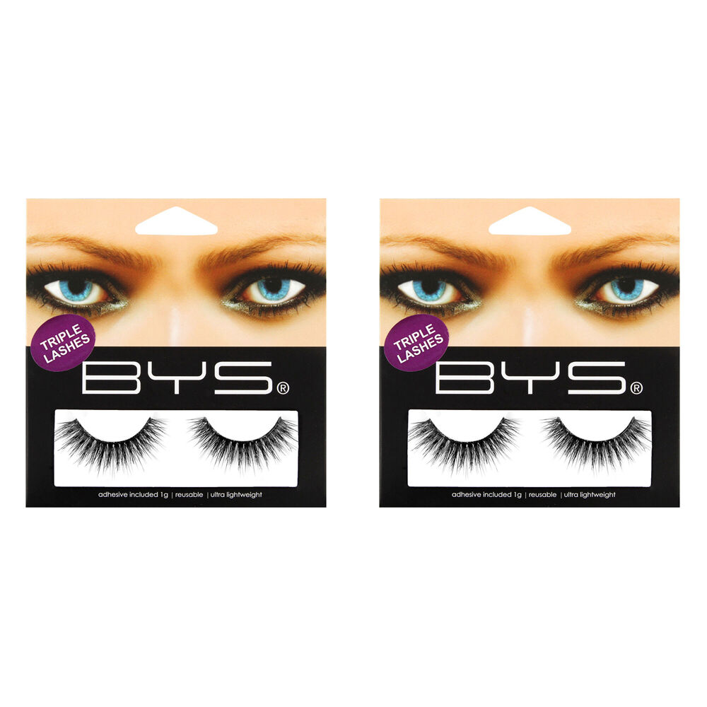 2PK BYS Triple Luxe 1g Lash Extensions Black