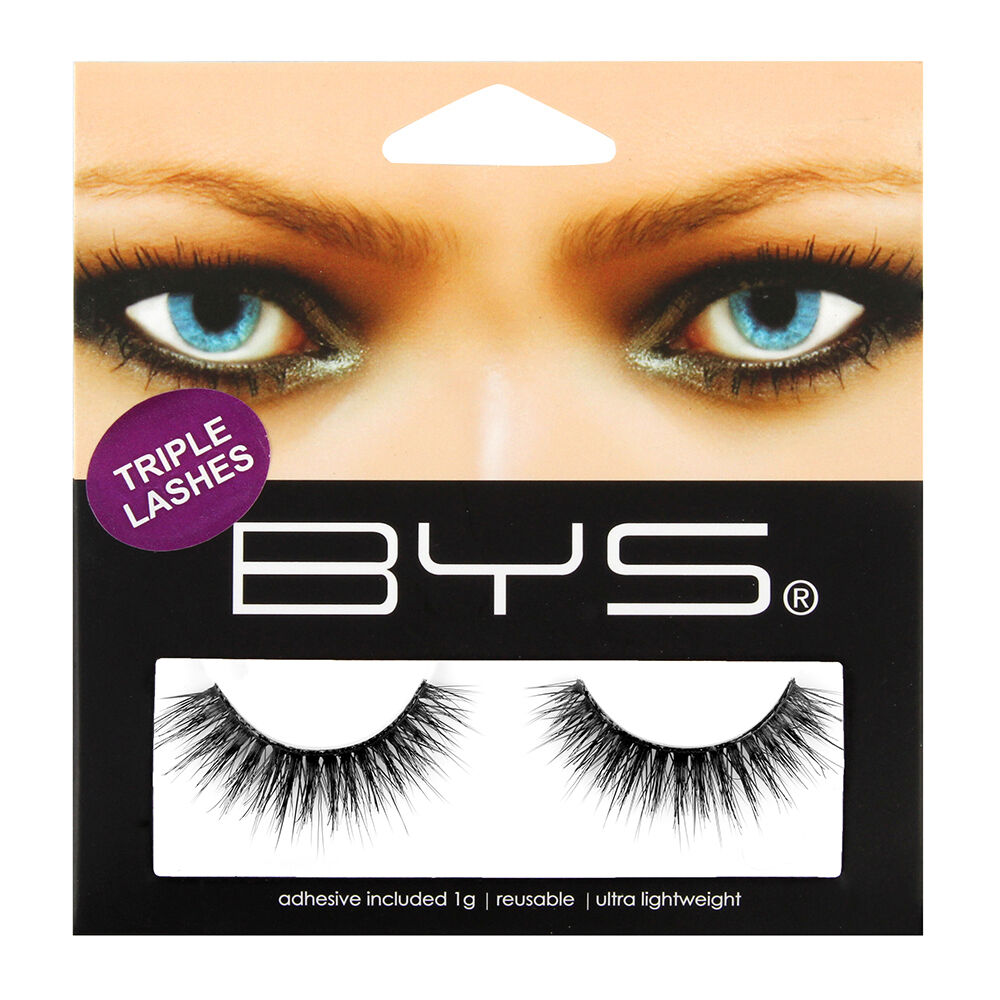 4PK BYS Triple Luxe 1g Lash Extensions Black