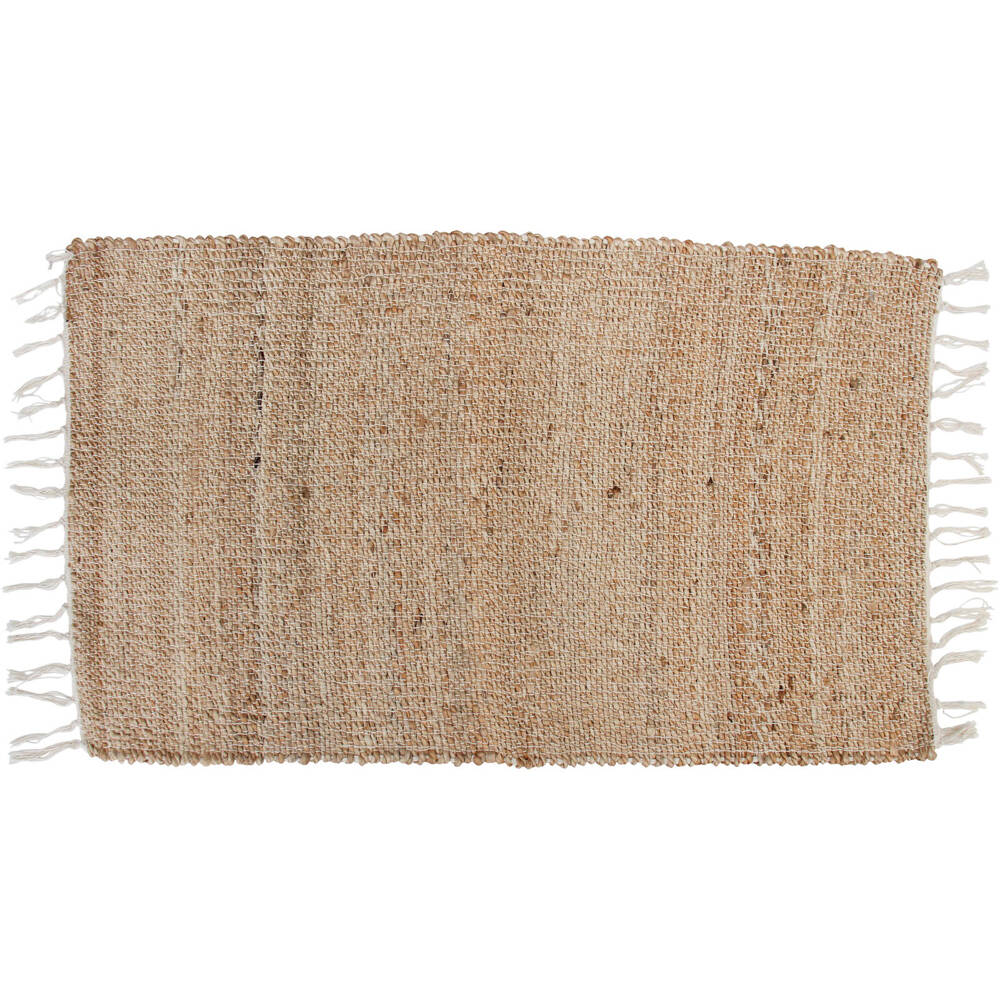 2PK LVD Cotton Neutral Door Mat Rectangle Home/Bathroom Decor 86x50cm