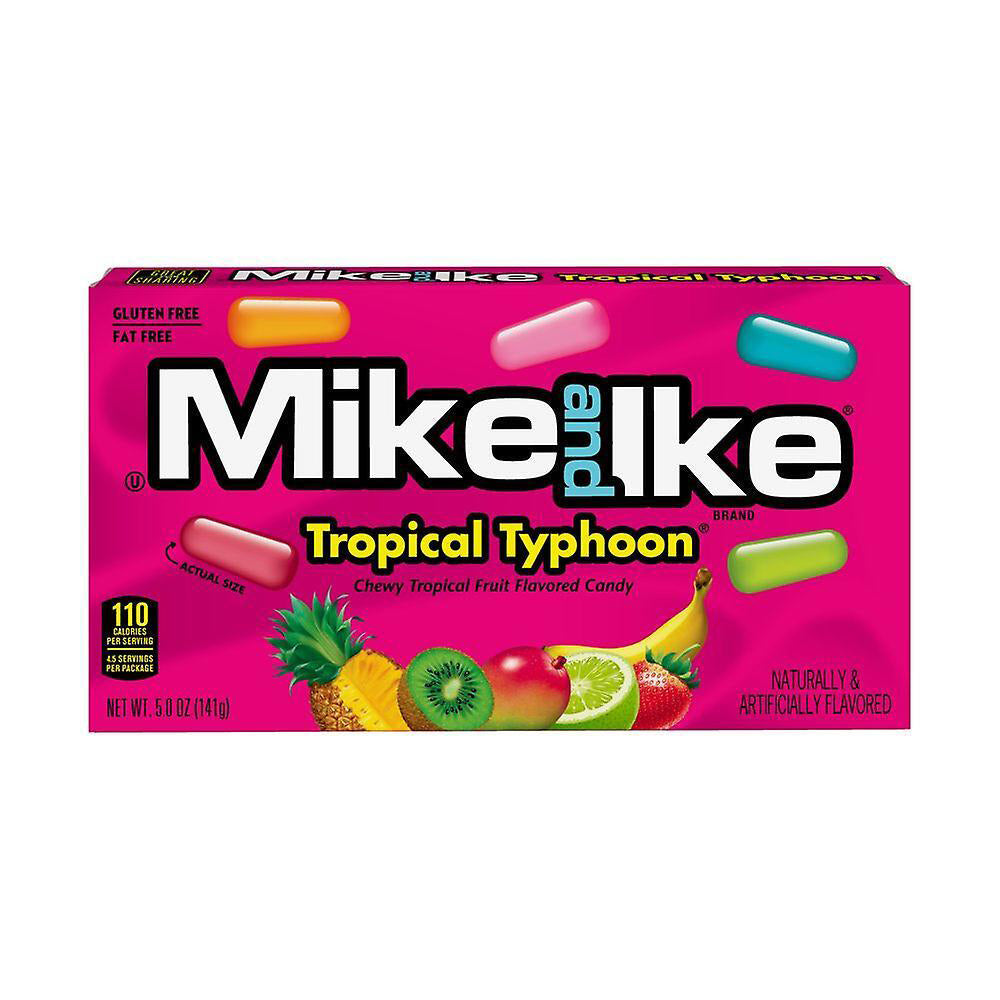 6PK Mike & Ike Tropical Typhoon Confectionery Candy Lollies 120g
