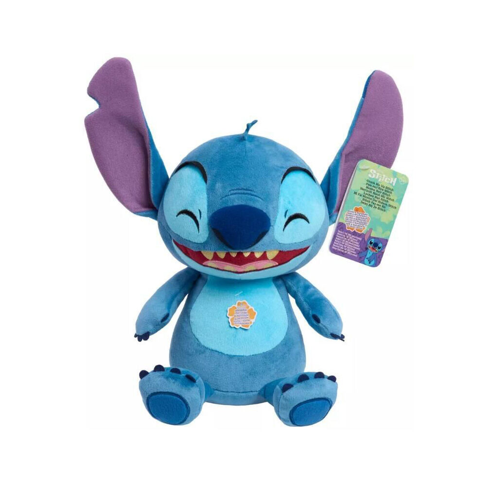 Lilo & Stitch Disney Crack Me Up Feature Interactive Plush 28cm For Ages 3y+