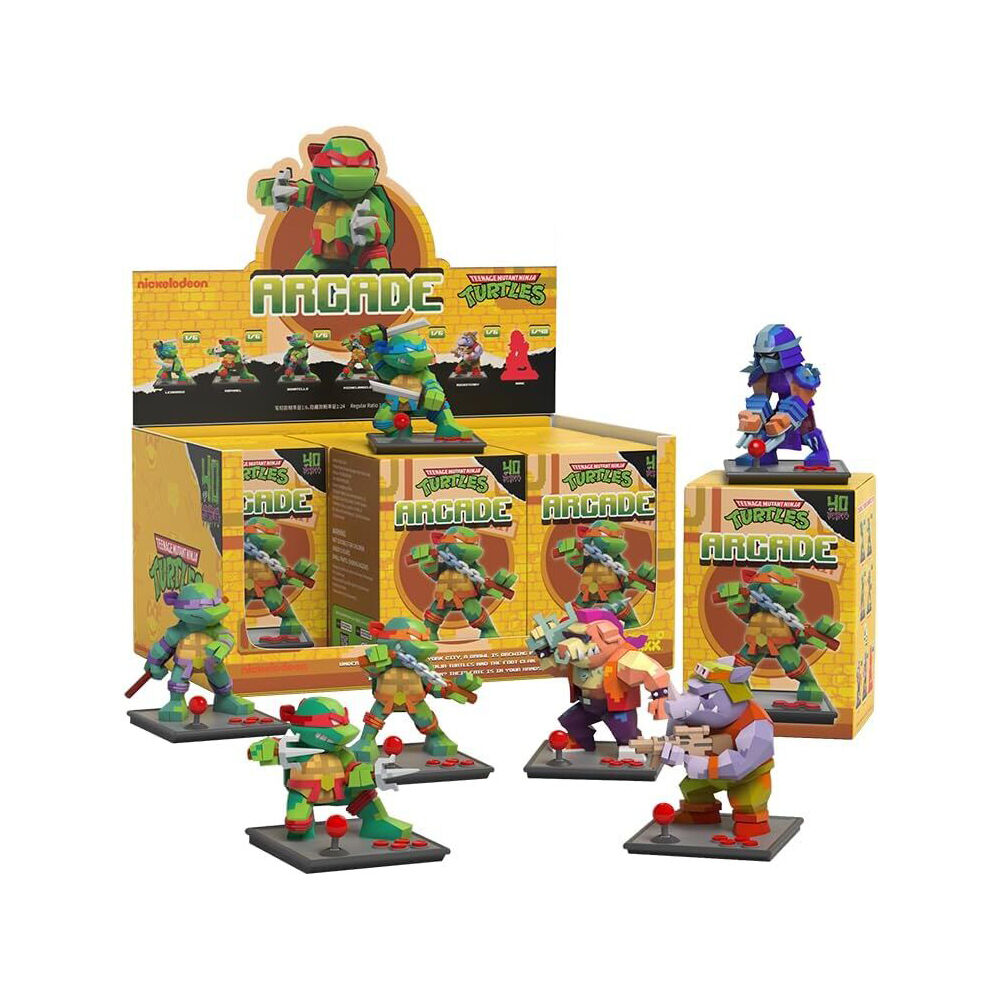 Mighty Jaxx Arcade: Teenage Mutant Ninja Turtles Assorted 15y+
