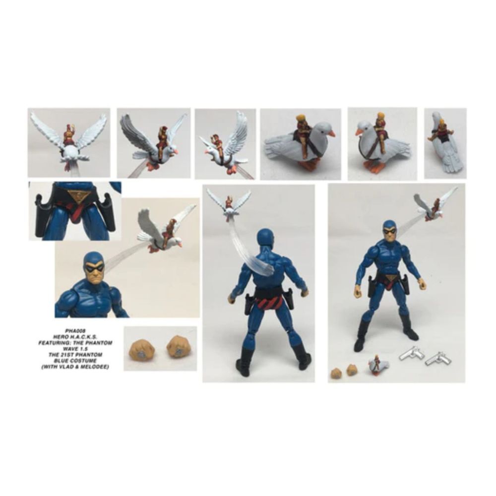 The Phantom 21st HACKS Action Figure Collectable Toy