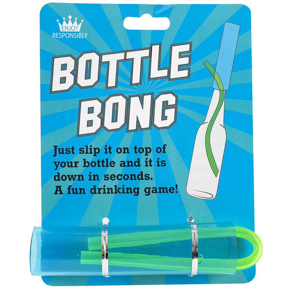 Bottle Bong Drink Alcohol Fun Party Game Drinking Tool