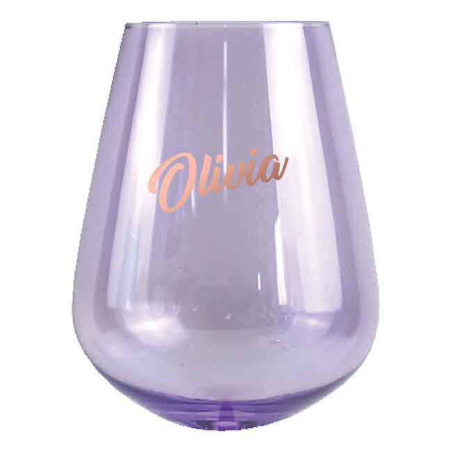 2pc Olivia Stemless 13cm/600ml Wine Glass Drinking Tumbler Set