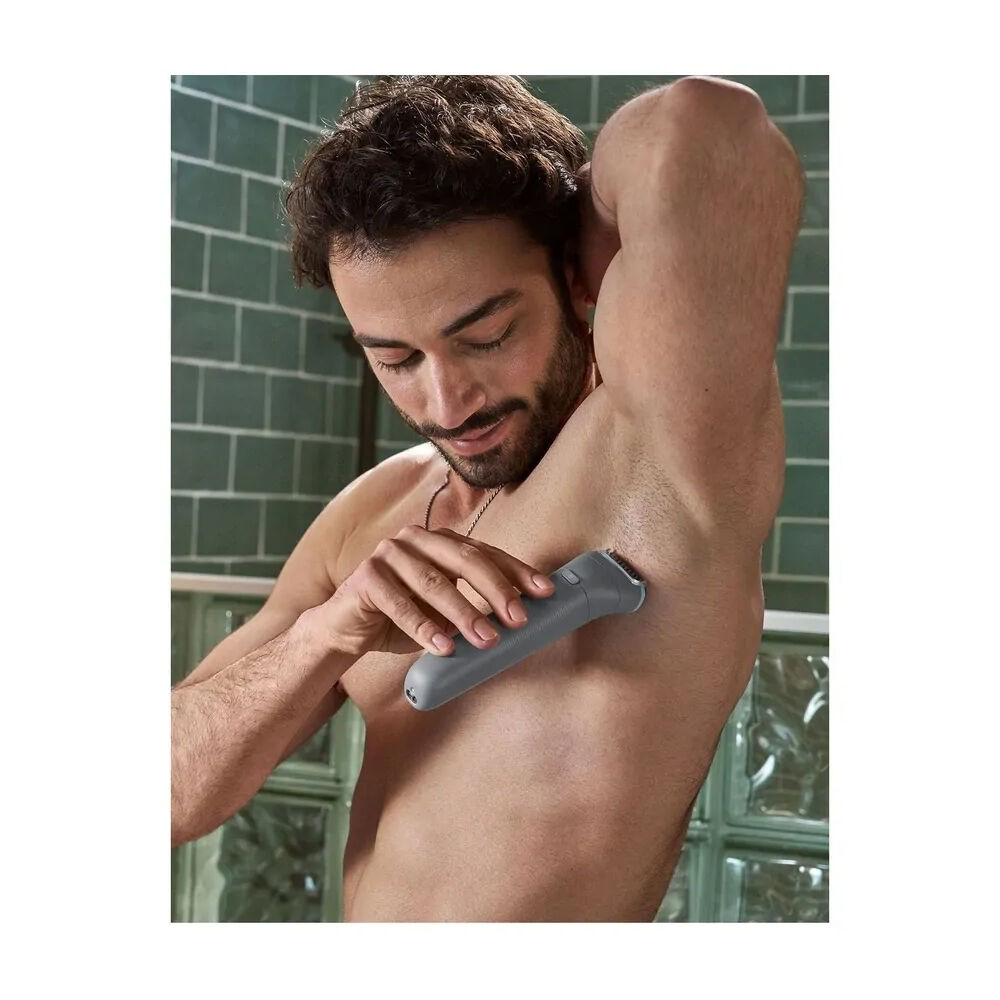 Philips Series 3000 Men's Electric Cordless Body Groomer Shaver/Trimmer Wet/Dry