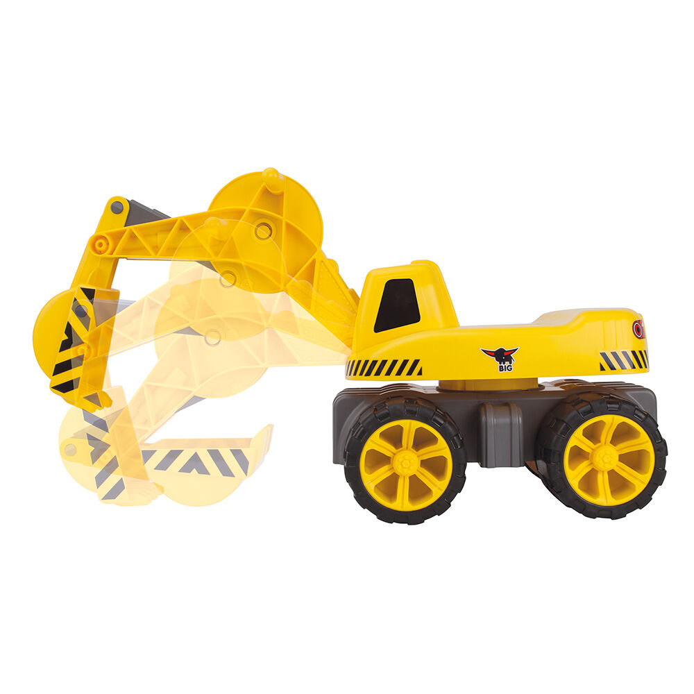 Big Power Worker Maxi-Digger Kids Rid-On Toy Truck 3y+