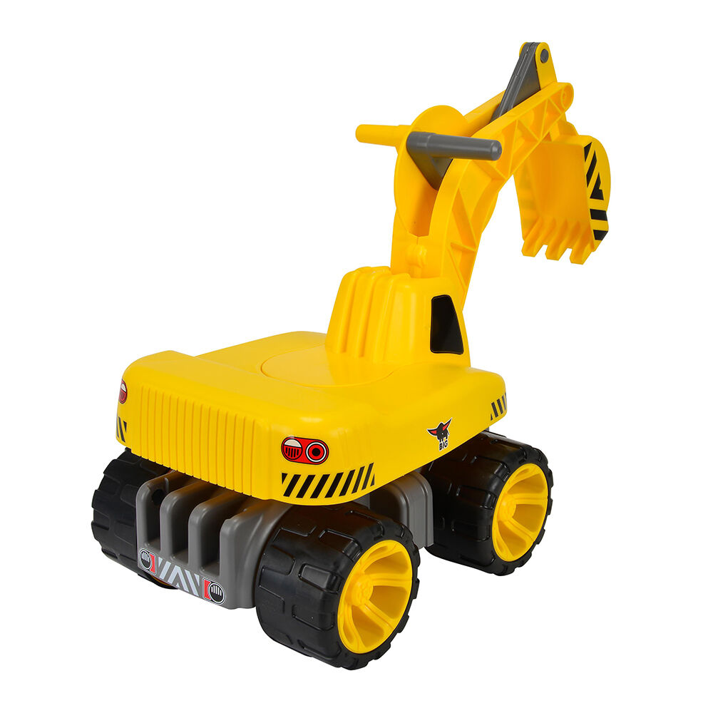 Big Power Worker Maxi-Digger Kids Rid-On Toy Truck 3y+