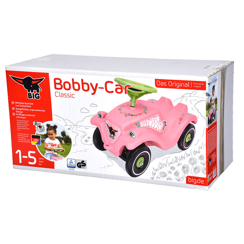 Big Bobby Car Classic Flower Kids/Children Ride-On Toy Car 12m+