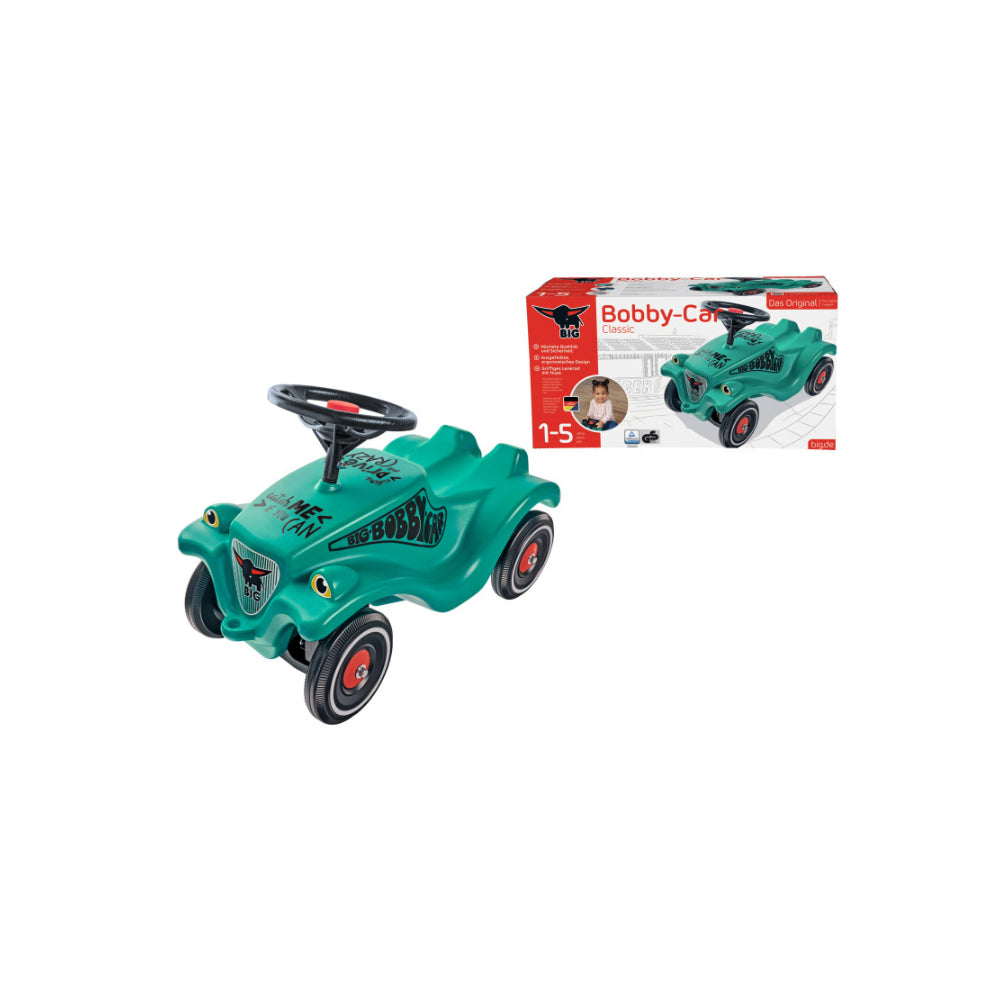 Simba Big Bobby Car Racer 2 Ride On Vehicle Kids Toy Green 12m+