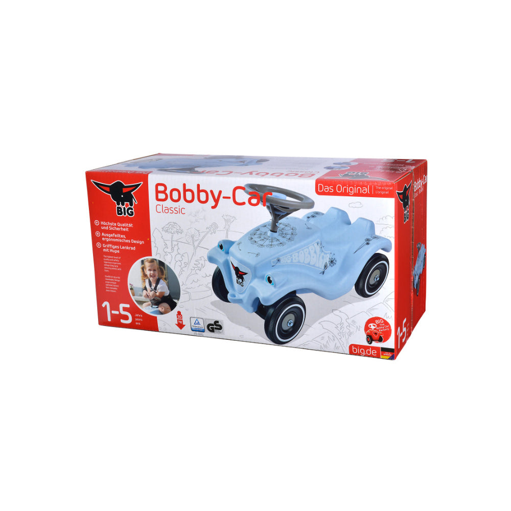 Simba Big Bobby Car Blowball Ride On Vehicle Kids Toy Blue 12m+