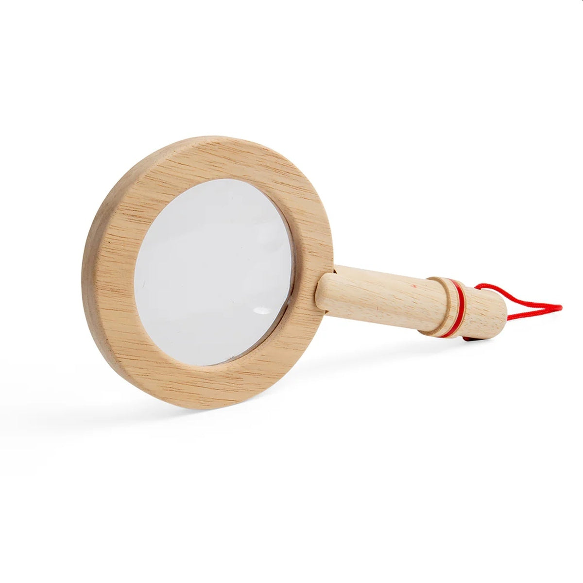 Bigjigs Toys 23cm Big Wooden Magnifying Glass Kids Toy 3y+