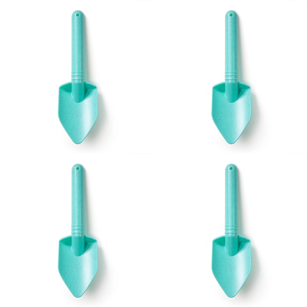 4PK Bigjigs Toys 20cm Eco Spade Kids Toy Eggshell Green 18m+