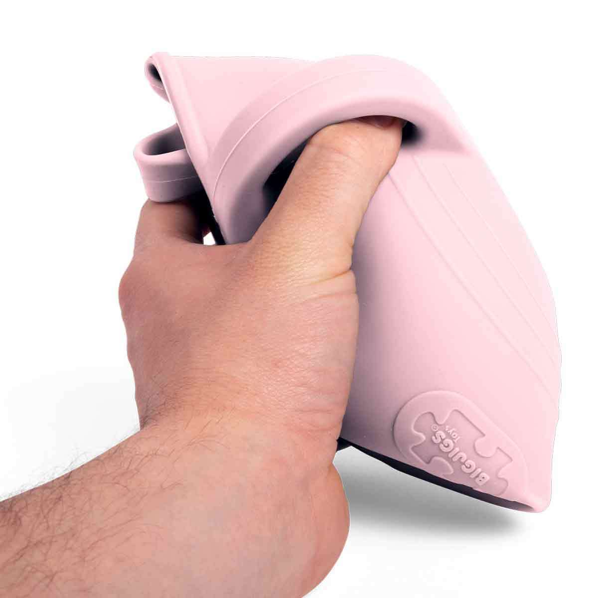 Bigjigs Toys 19cm Silicone Watering Can Kids Toy 18m+ Blush Pink