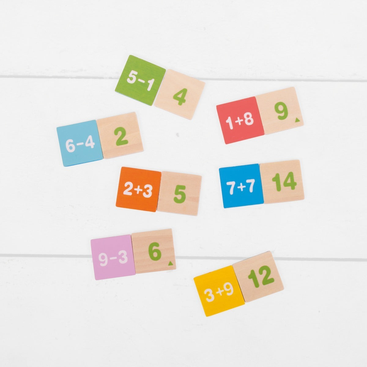 2x 81pc Bigjigs Toys Add & Subtract/Times Table Box Set 3y+
